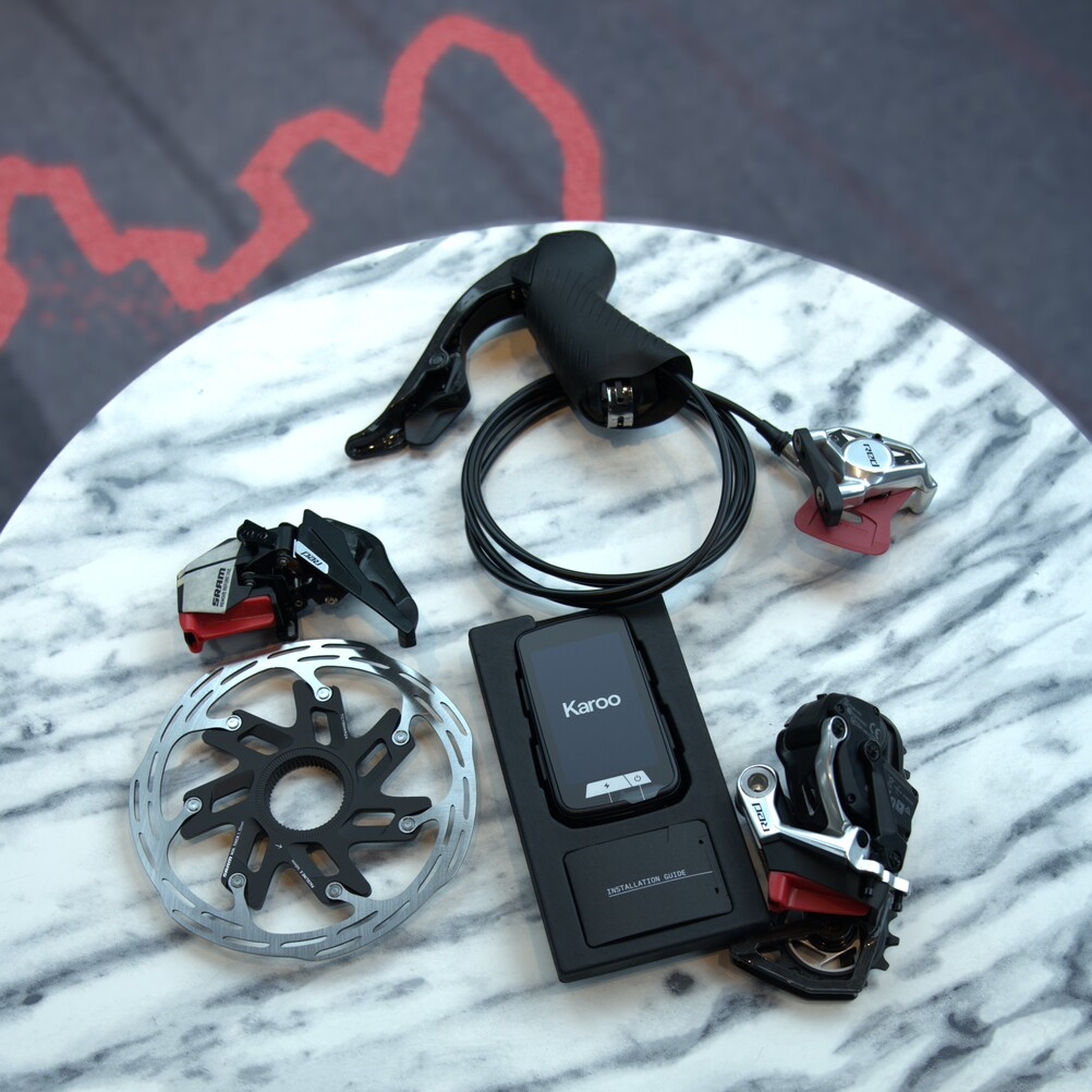 Mini Gruppo SRAM RED AXS E1 2X HAMMERHEAD KAROO