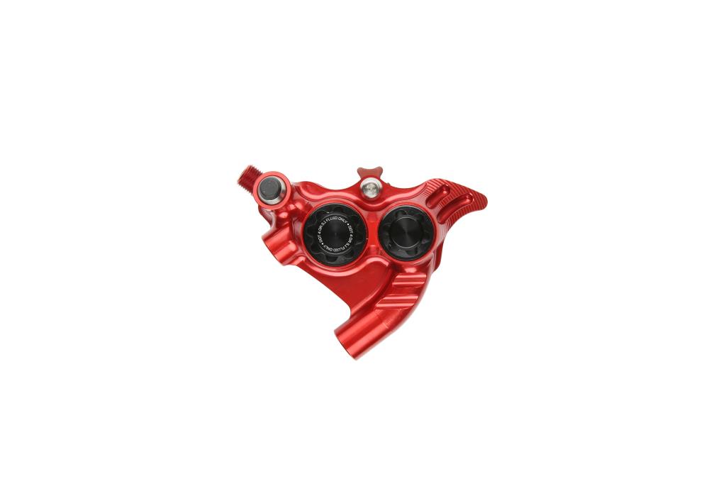 Bremssattel HOPE RX4+ SL FM 34mm (+20) 4 Kolben DOT Rot