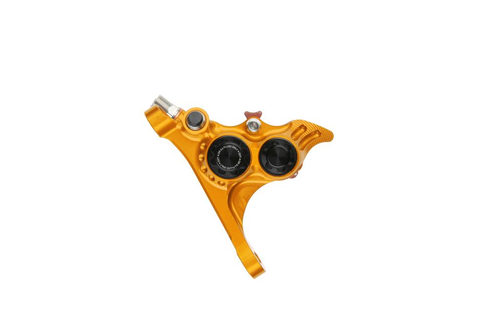 Forreste Bremsekaliber HOPE RX4+ SL FMF (+20) 70mm 4 Stempler DOT Orange