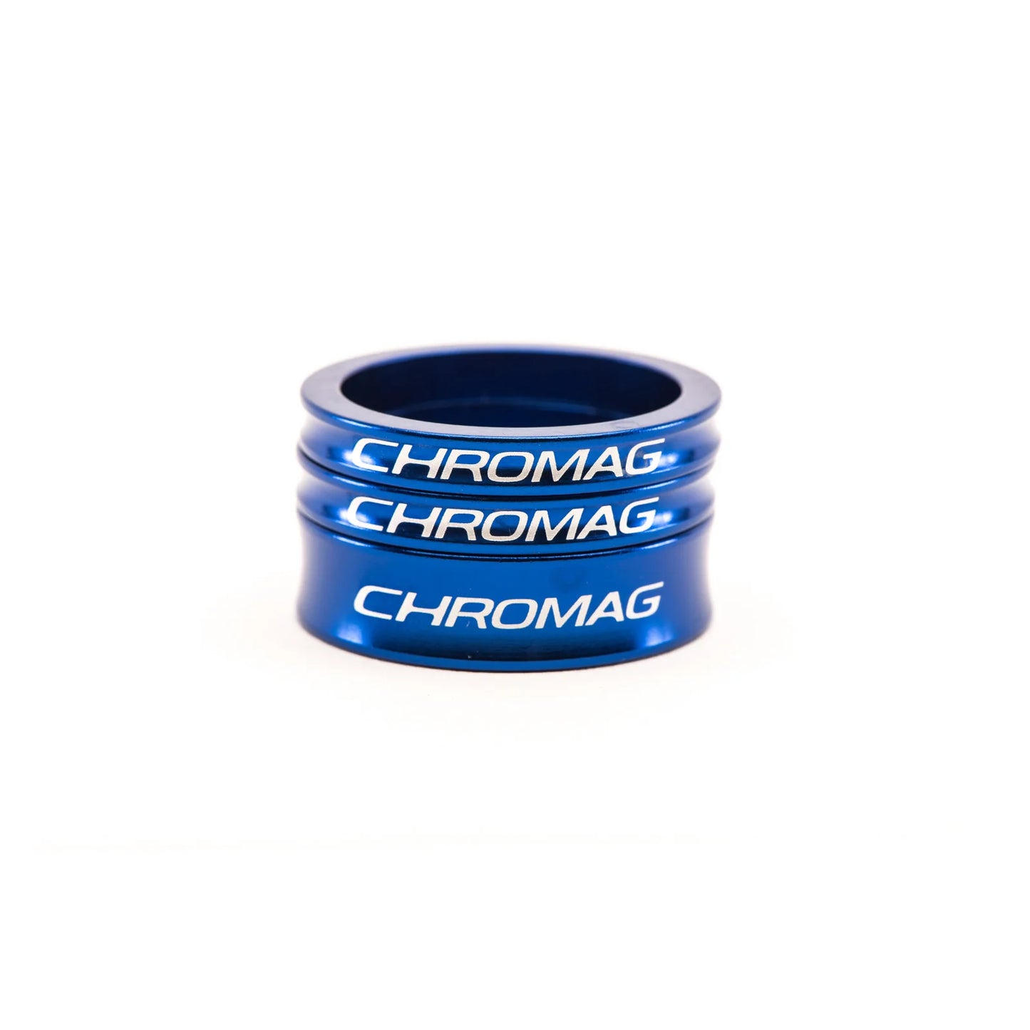 Steuersatz-Spacer-Kit CHROMAG 1"1/8 Alu Blau