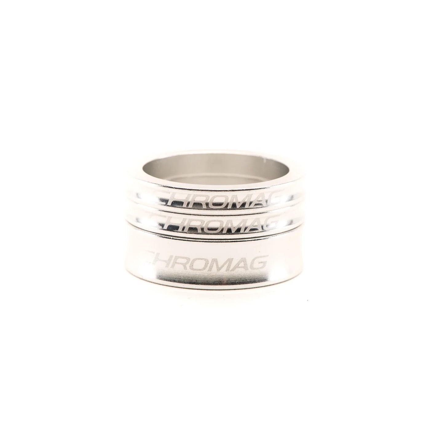 CHROMAG 1"1/8 Alu Silver Headset Spacer Kit