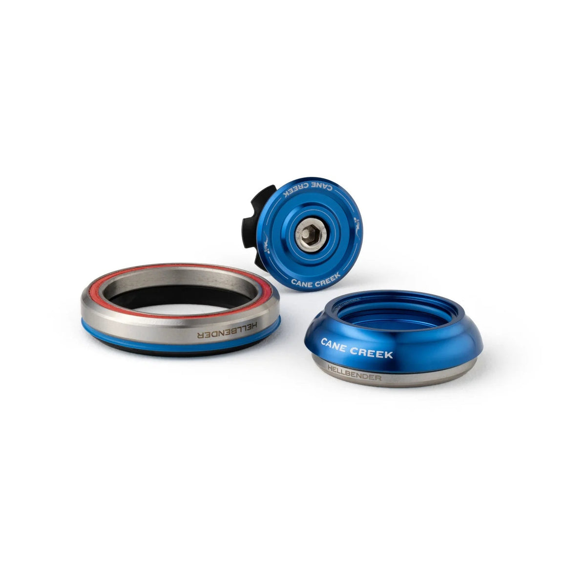 Zintegrowane stery stożkowe CANE CREEK Hellbender 70 1"1/8–1,5" IS42/IS52, niebieskie