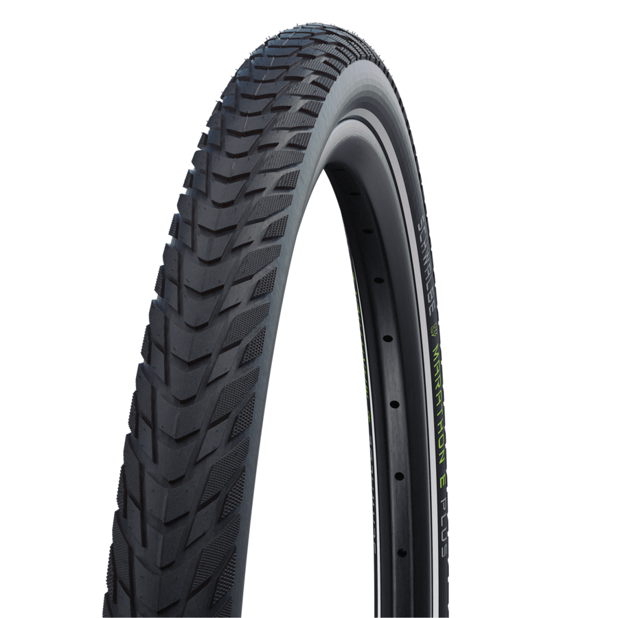 Däck SCHWALBE MARATHON E-PLUS Wired ADDIX Smart DualGuard 27.5x2.00 Tubetype Styvt Skenband