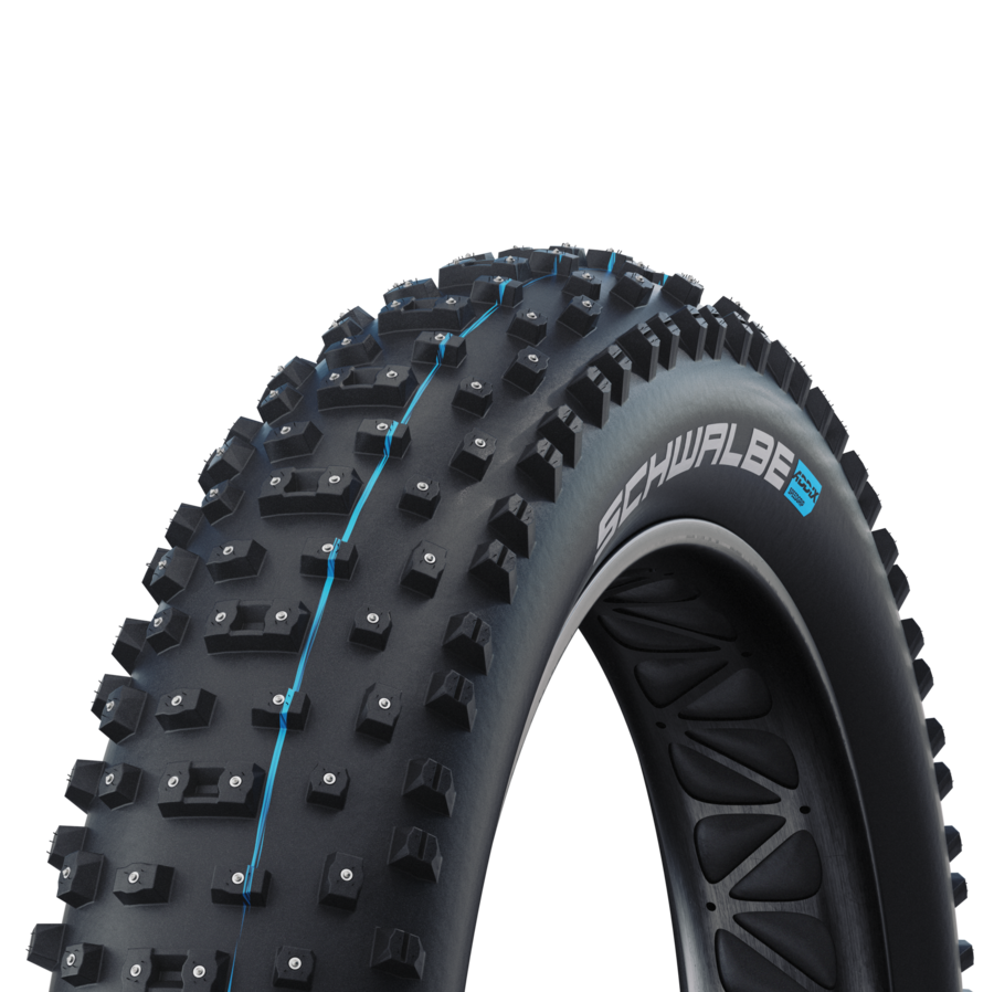 Dæk SCHWALBE Al MIGHTY SuperGround Speedgrip 26x4.80 Tubeless Easy Souple Sort - 328 Pigge
