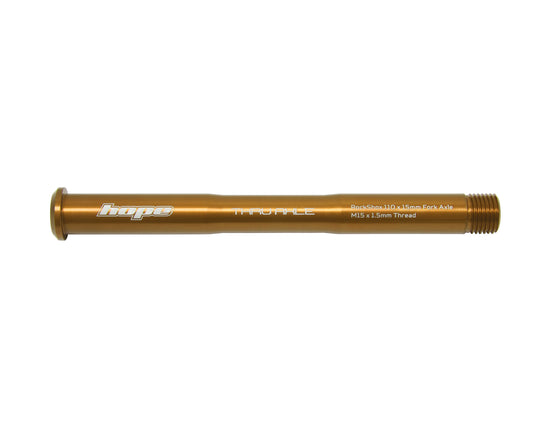 Eixo de Roda Dianteira HOPE para Garfo ROCKSHOX Pike/Lyric/Zeb Bronze