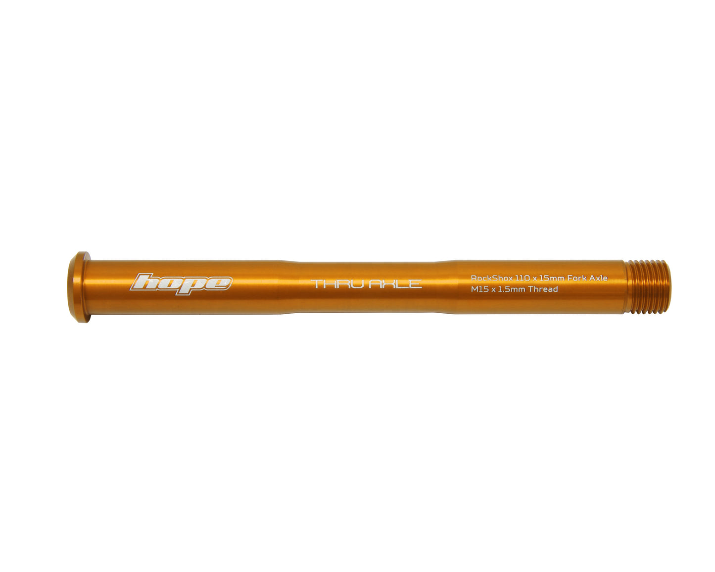 Vorderradachse HOPE für ROCKSHOX Pike/Lyric/Zeb Gabel Orange