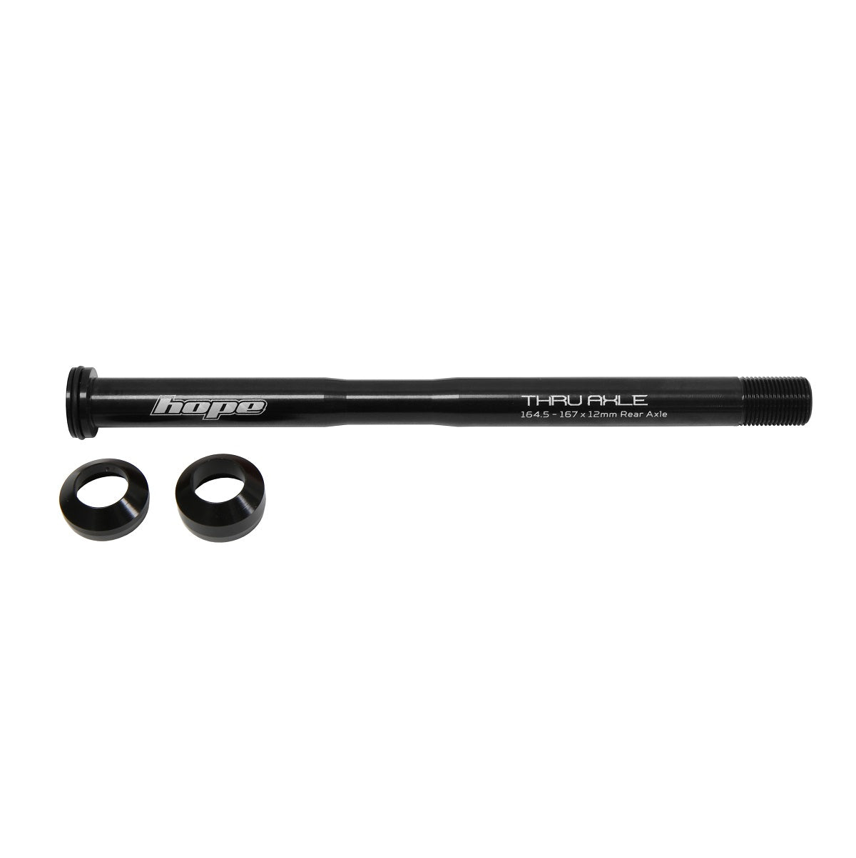 Hinterradachse HOPE 164,5-167 mm #HTAR167 Schwarz