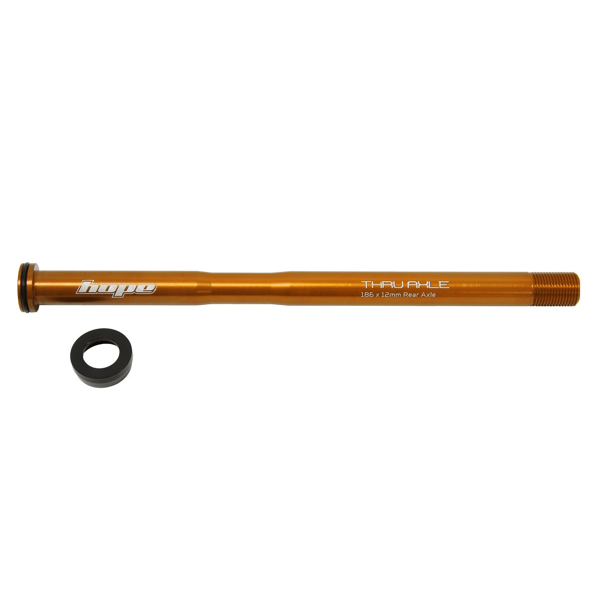 Eixo da Roda Traseira HOPE 186mm #HTAR186 Laranja