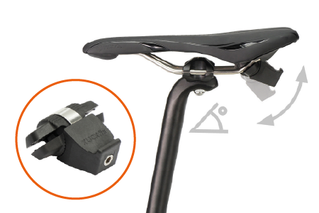 Sadeltaske VAUDE TRAILSADDLE COMPACT L 10.5 L Sort