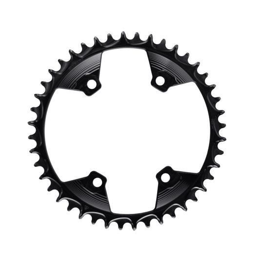 Plateau Mono 12V ALUGEAR GRX noir, vue de face