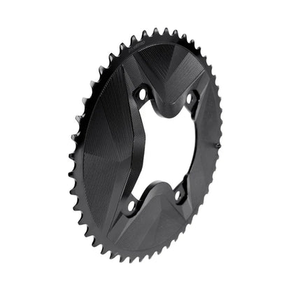 Ζεύγος Δίσκων 12V ALUGEAR AERO 110 BCD για Shimano GRX Μαύρο