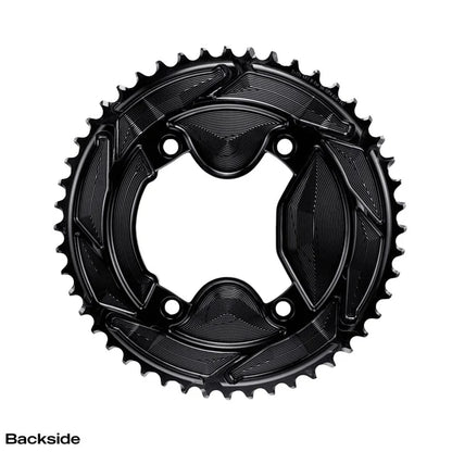 Ζεύγος Δίσκων 12V ALUGEAR AERO 110 BCD για Shimano GRX Μαύρο
