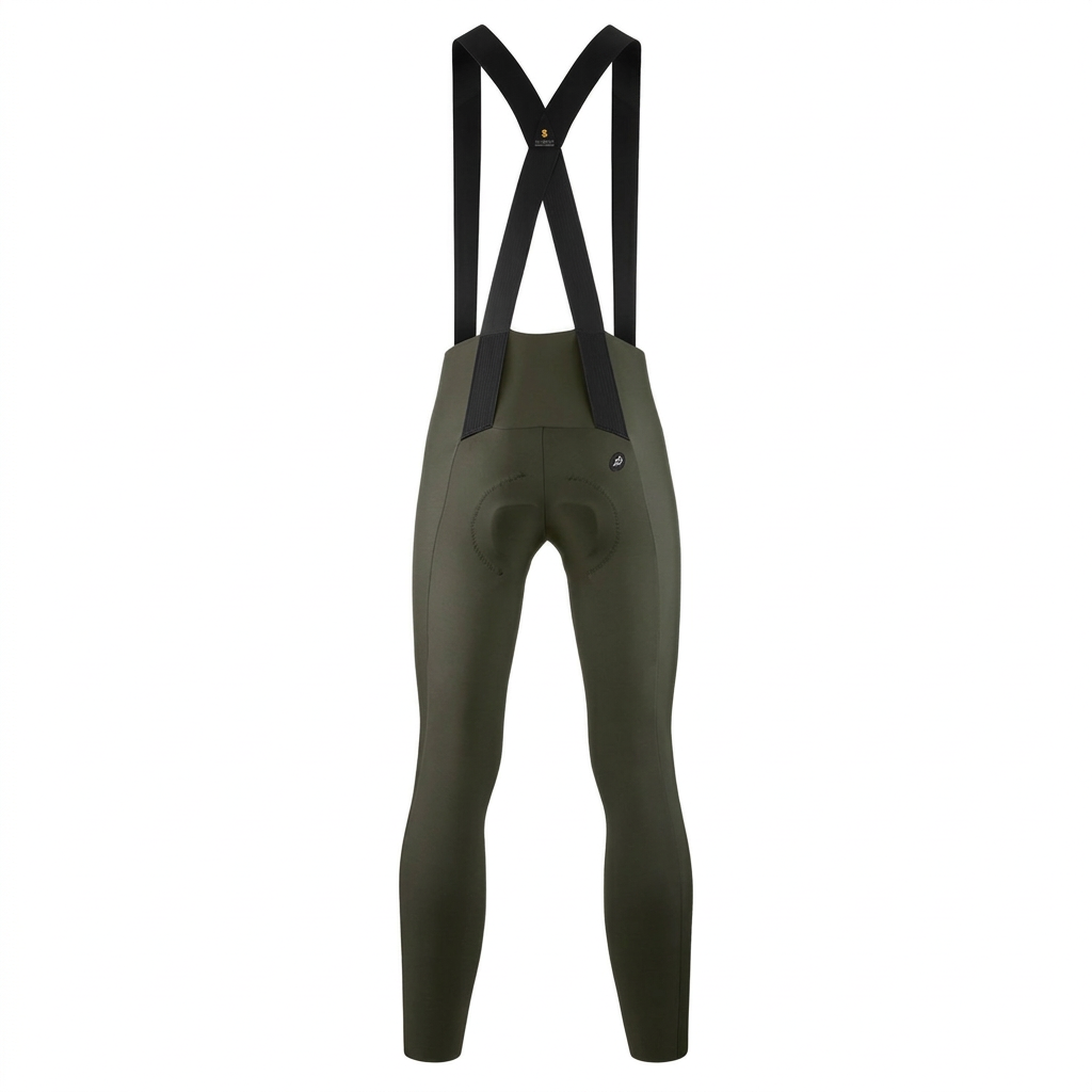 Pikad Traksidega Rattapüksid ASSOS MILLE GT SPRING FALL S11 Deep Green