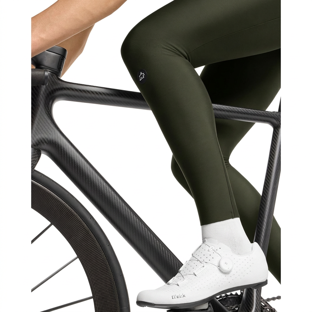 Pikad Traksidega Rattapüksid ASSOS MILLE GT SPRING FALL S11 Deep Green