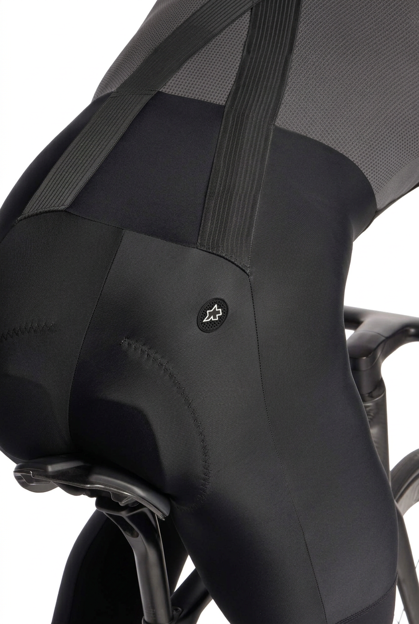 ASSOS MILLE GT SPRING FALL S11 Pikad Traksipüksid Must