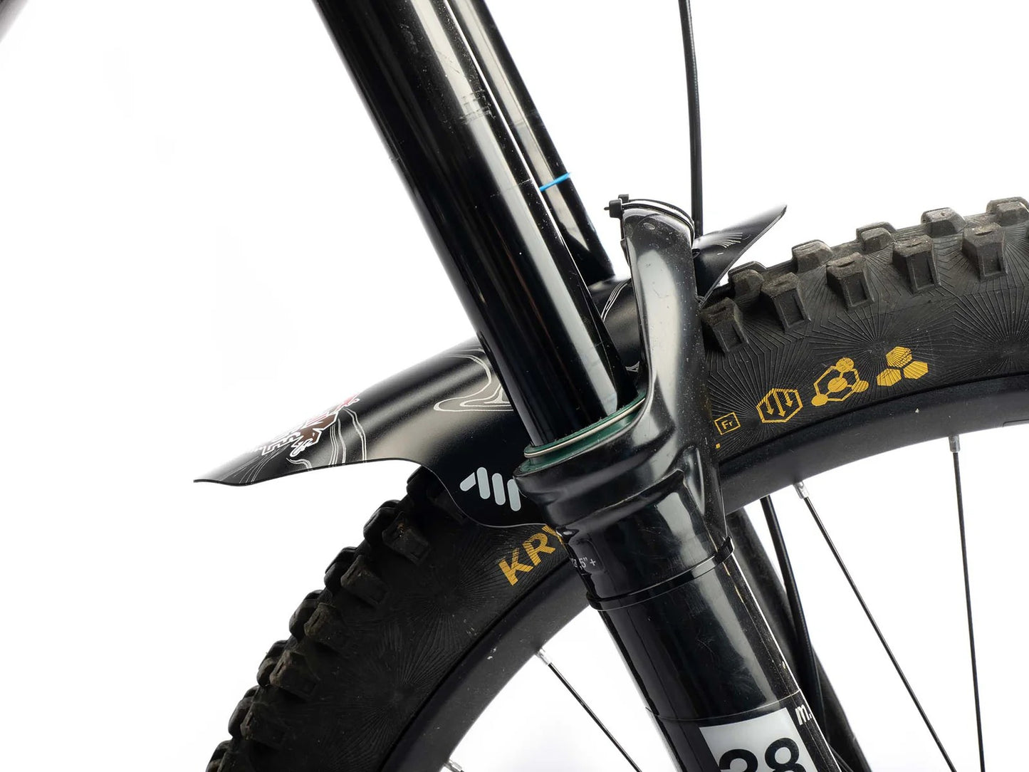 Garde-Boue ALL MOUNTAIN STYLE Red Bull Rampage Ridgeline Blanc