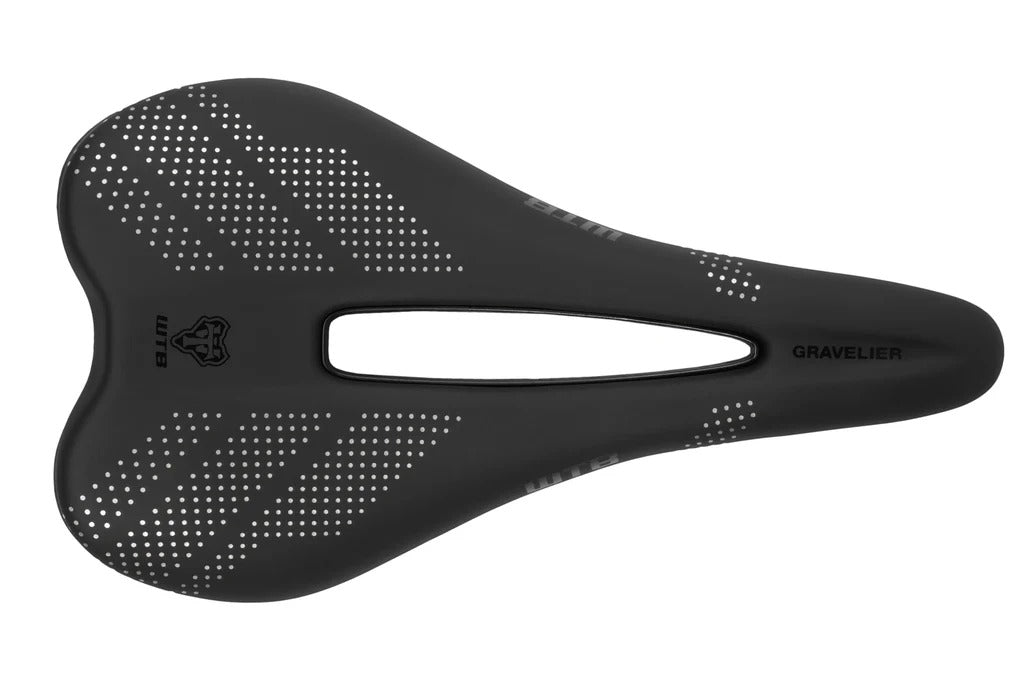 Selle WTB GRAVELIER Medium 140mm Rails Carbone