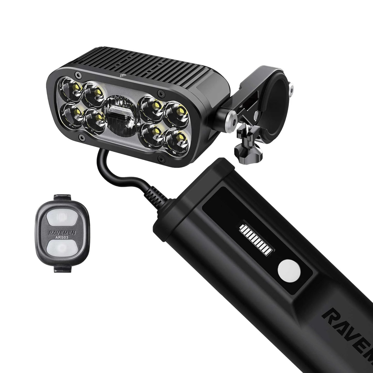 Iluminação Dianteira RAVEMEN XR6000