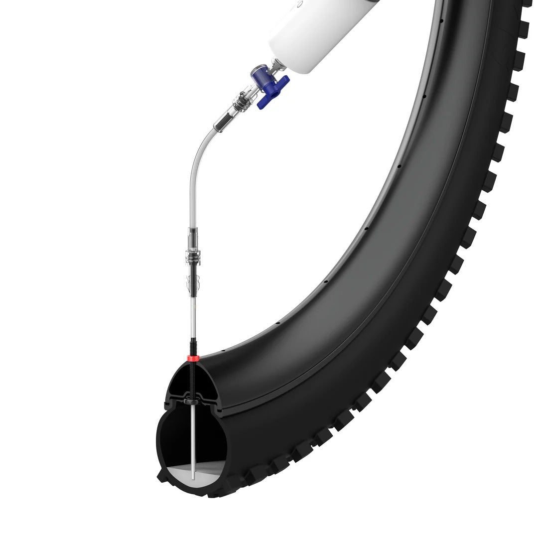 Seringue pour Liquide Préventif KOM CYCLING Démonte Valve Plastique