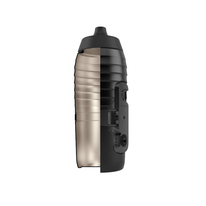 FIDLOCK TWIST X KEEGO -juomapullo (600 ml) Musta