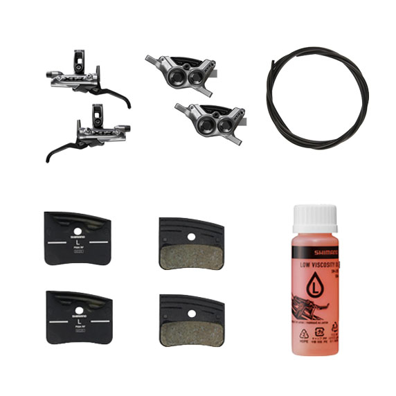 Paire de Freins SHIMANO XTR M9220 Enduro 4 Pistons