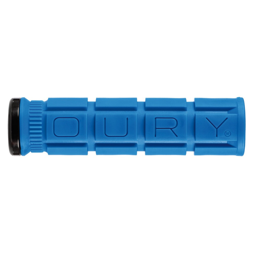 OURY Lock-on V2 Grips 135mm Blå