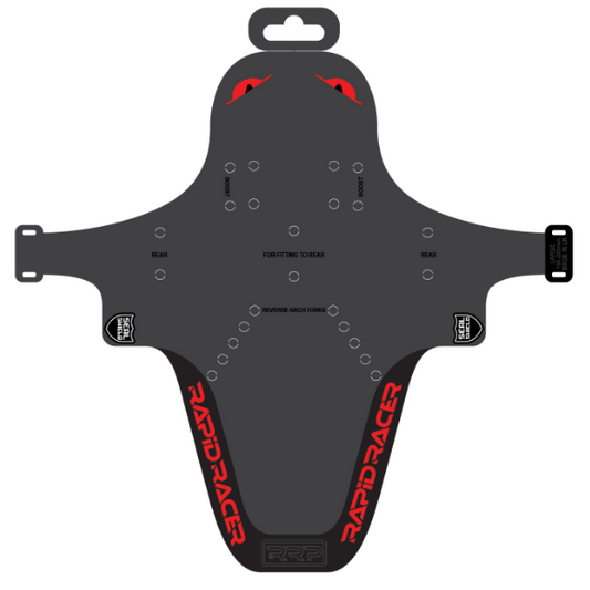 Garde-boue RRP EnduroGuard Standard (fourche 80 à 120mm) Noir/Rouge
