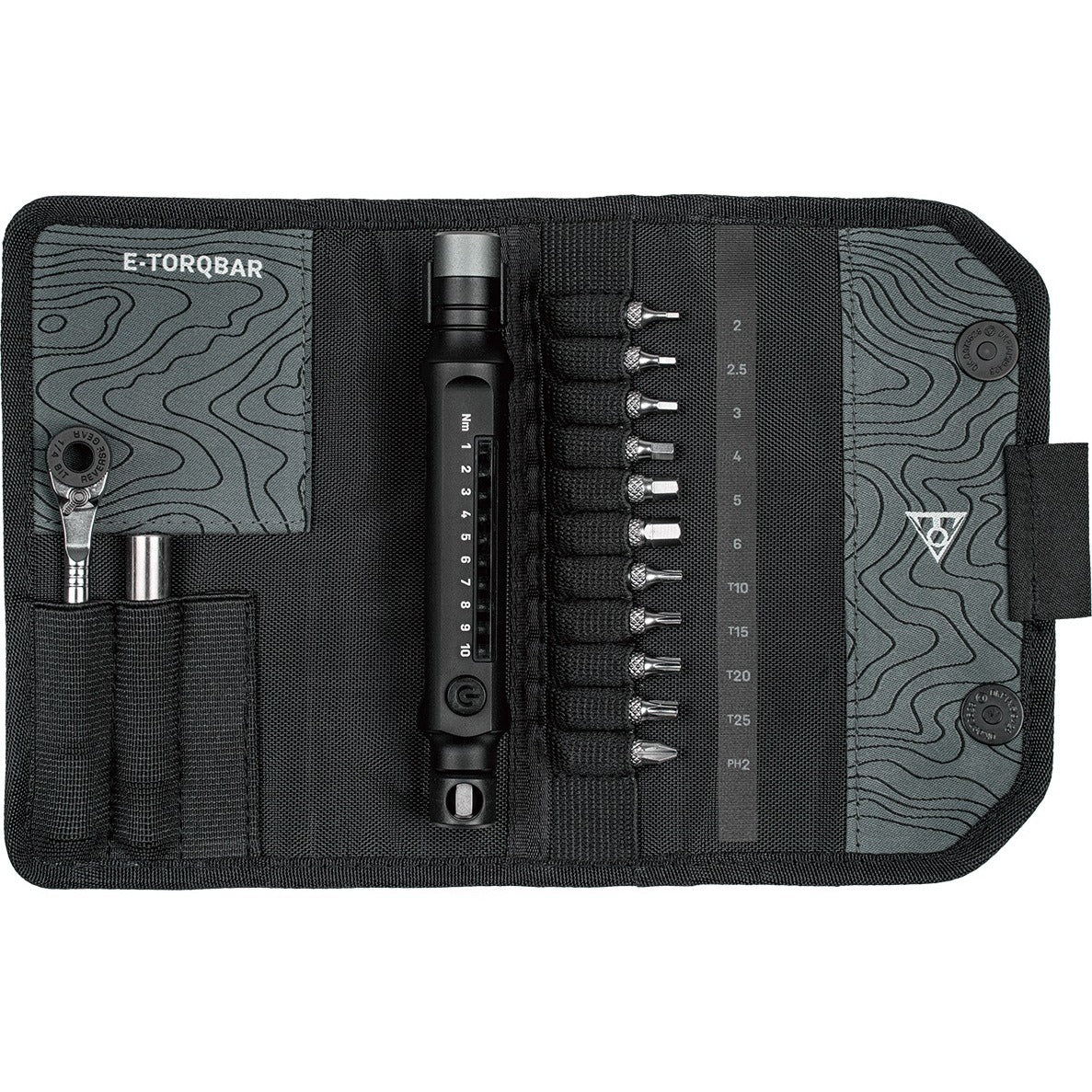Clé Dynamométrique TOPEAK E-TORQBAR (1-10 Nm)