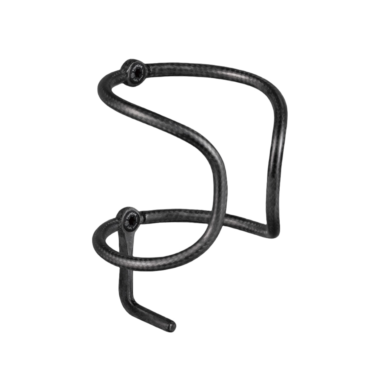 TOPEAK FEZA CARBON R10 -juomapullonpidike musta