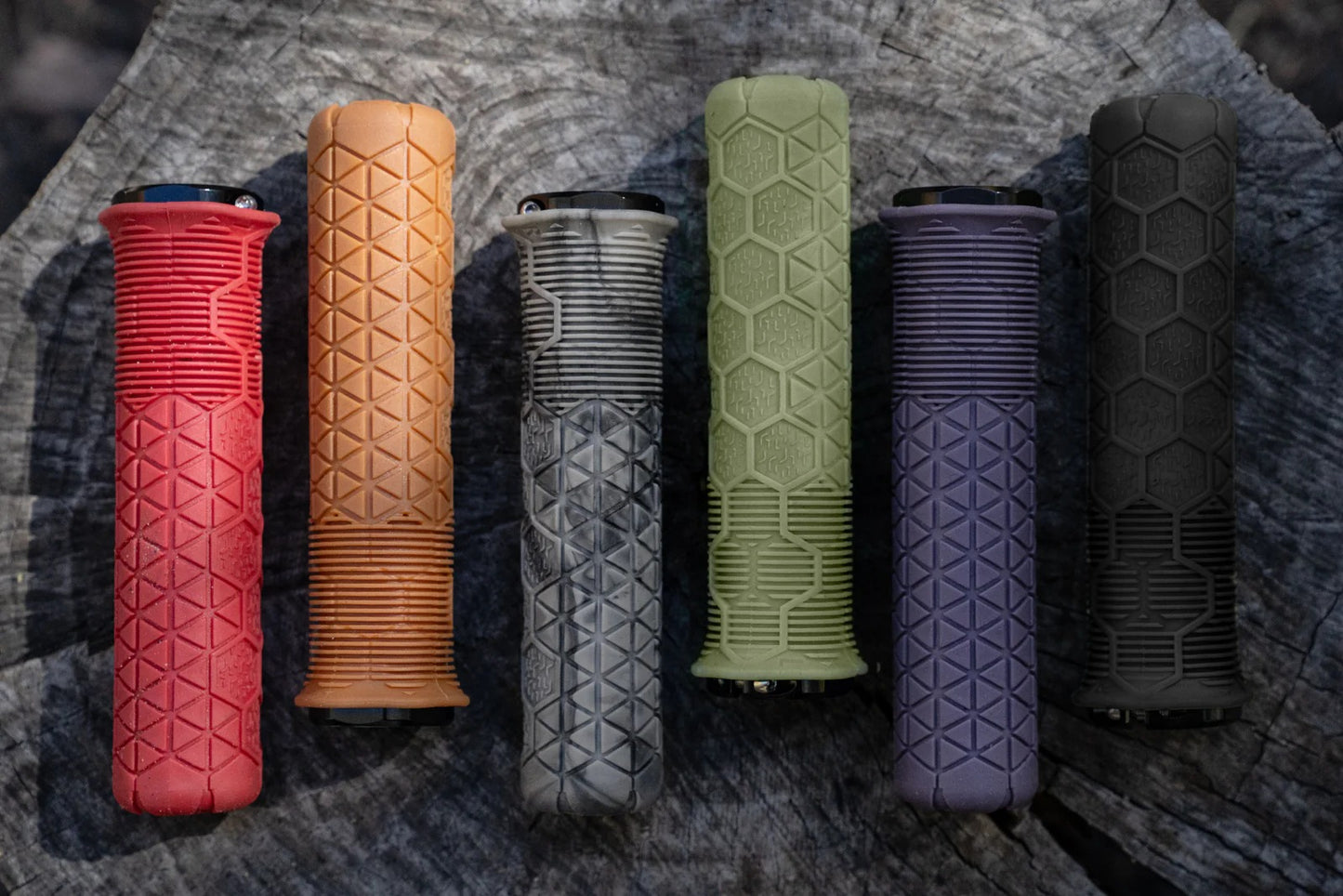 Grips ENVE FRACTAL Lock-On Trail Röd