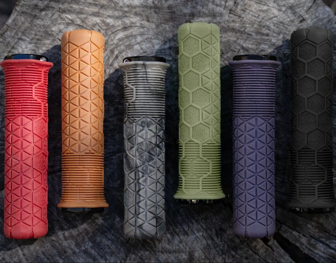 Grips ENVE FRACTAL Lock-On Trail Grau