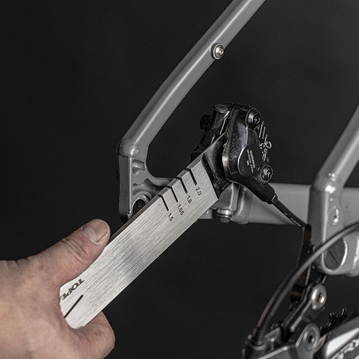 Werkzeugset Scheibe/Kolben 3 in 1 TOPEAK ROTOR TRUING TOOL