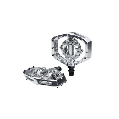 TITLE CONNECT Clipless Pedals Chrome