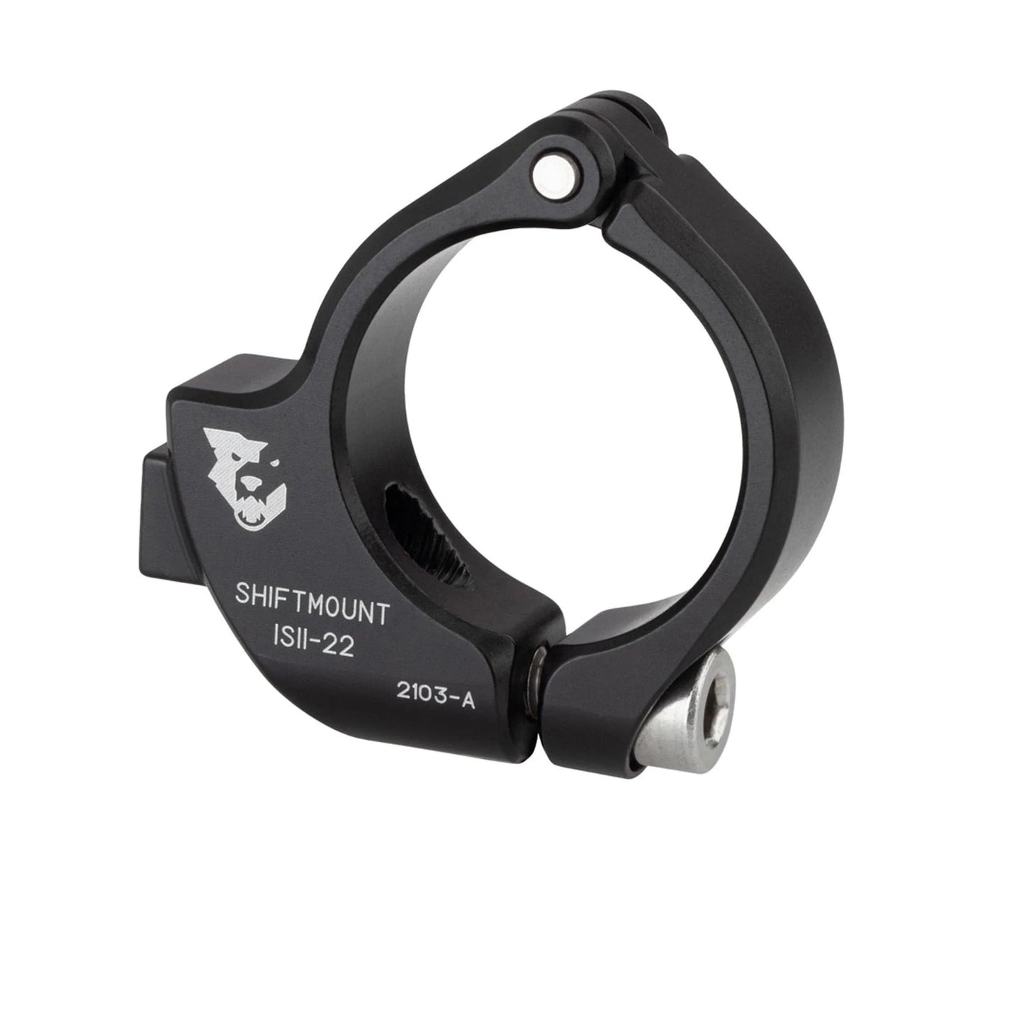 Adattatore di Fissaggio WOLF TOOTH ShiftMount ISEV- 22 Shimano I-SPEC II Shifter> Manubrio 22 mm