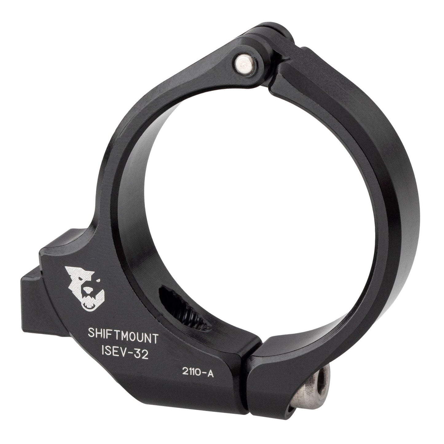 Adattatore di Fissaggio WOLF TOOTH ShiftMount ISEV-31.8 Shimano I-SPEC EV Shifter> Manubrio 31,8 mm