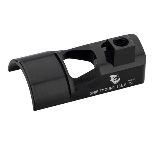 Adattatore di Fissaggio WOLF TOOTH ShiftMount ISEV-ISII Shimano I-SPEC EV Shifter> Freno Shimano I-SPEC II