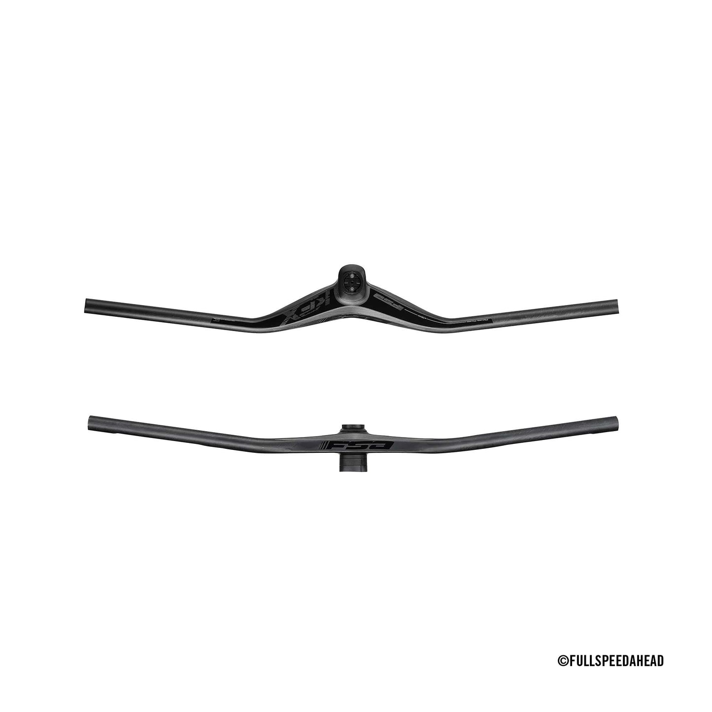 Cintre intégré FSA KFX SIC Carbone Plat 65mm x 780mm Carbone