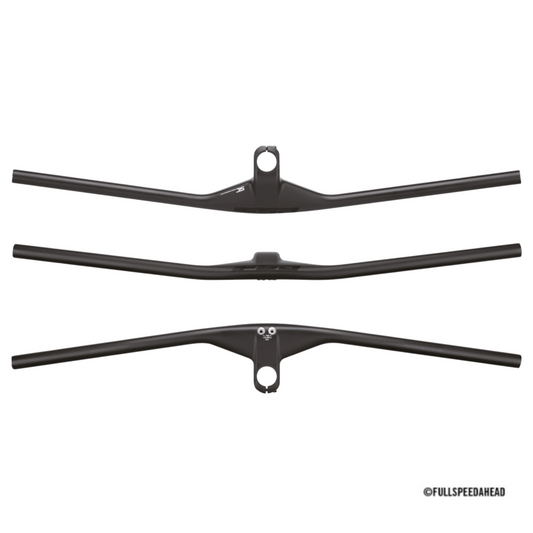 Cintre intégré FSA NS SIC Carbone Plat 60mm x 780mm Carbone
