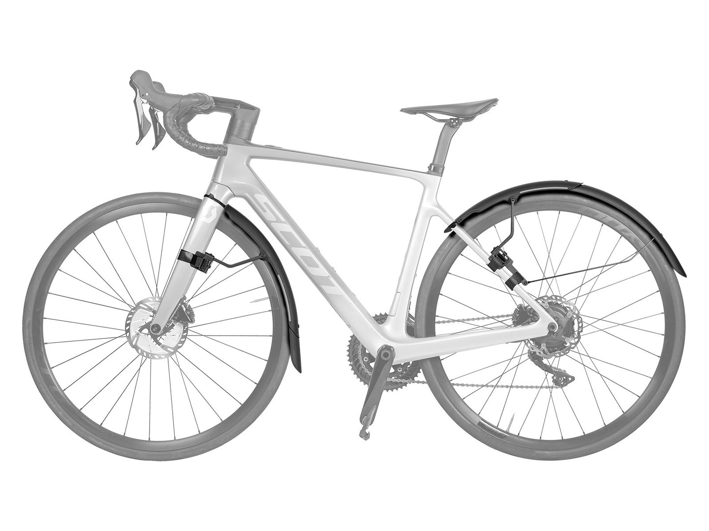 Schutzblech-Paar Vorne Hinten TOPEAK TETRAFENDER R1-R2