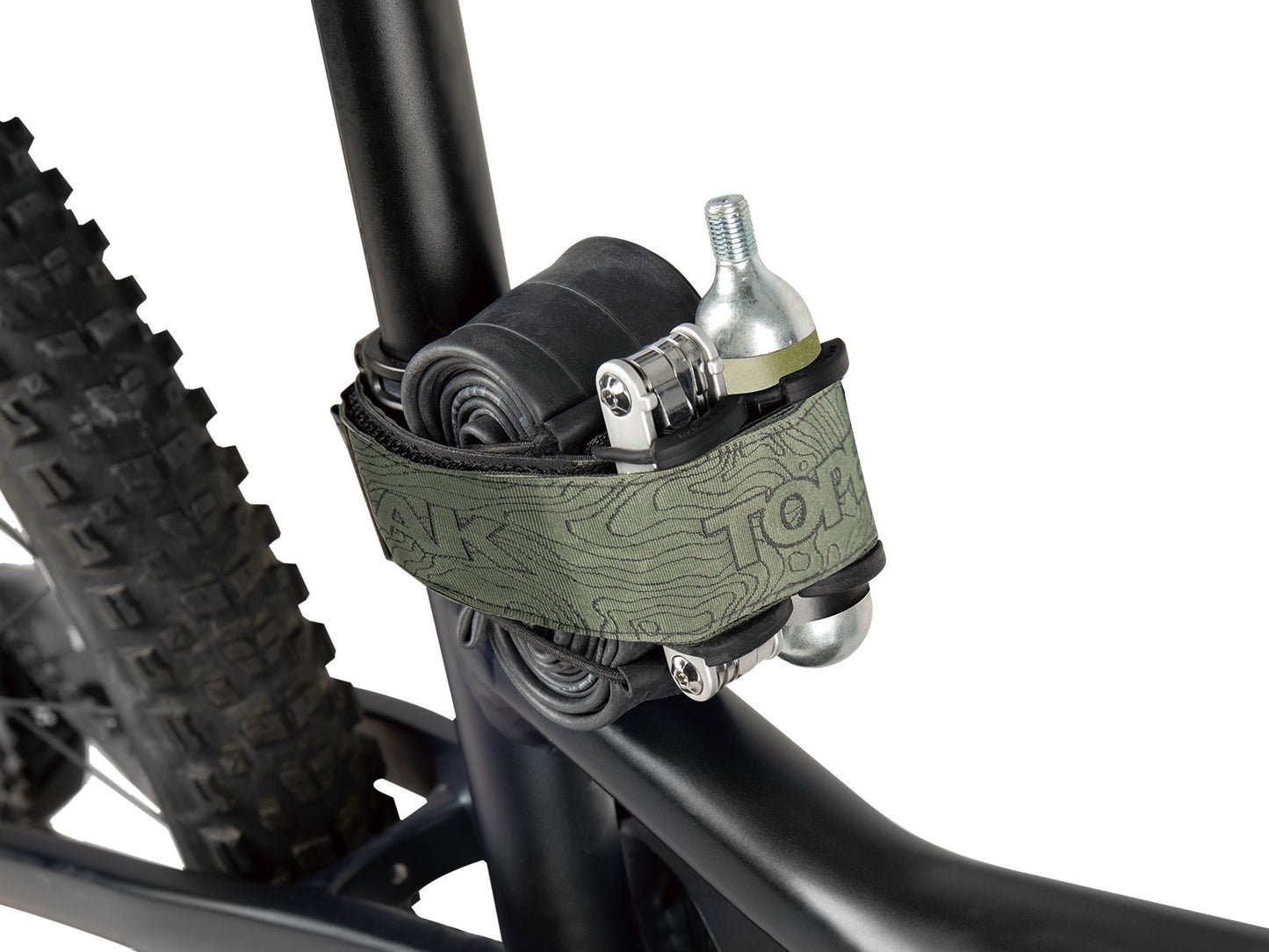 TOPEAK ELEMENTA STRAP L universalstrop Grøn