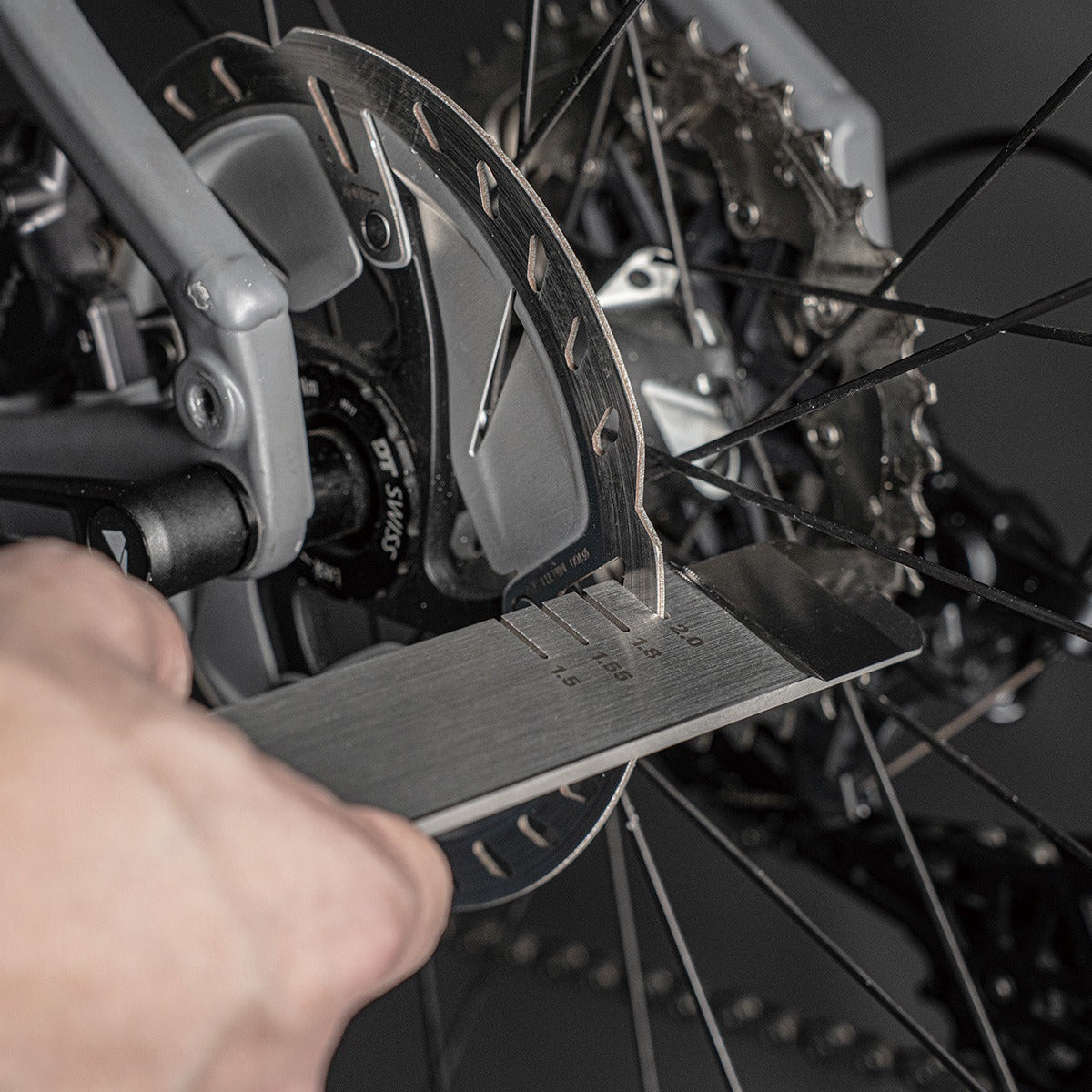 Werkzeugset Scheibe/Kolben 3 in 1 TOPEAK ROTOR TRUING TOOL