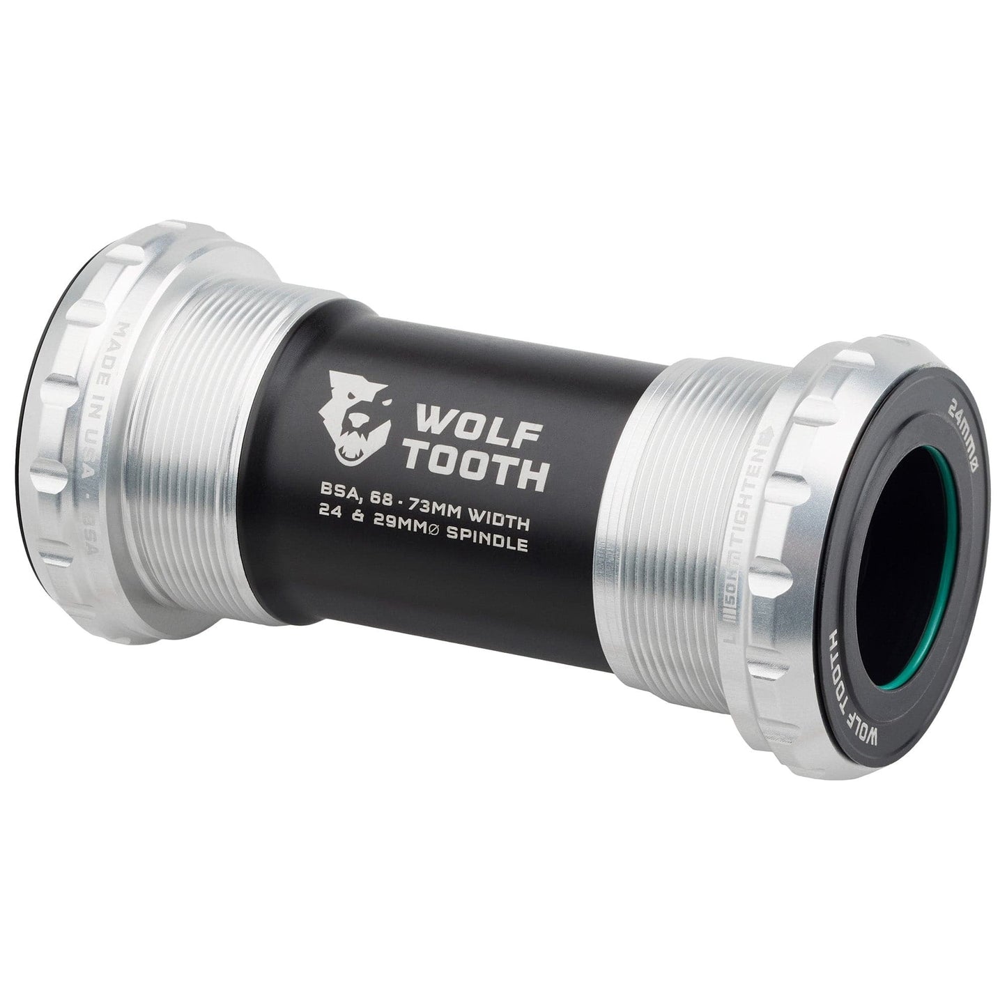 Suport WOLFTOOTH BSA 24mm Raw Silver