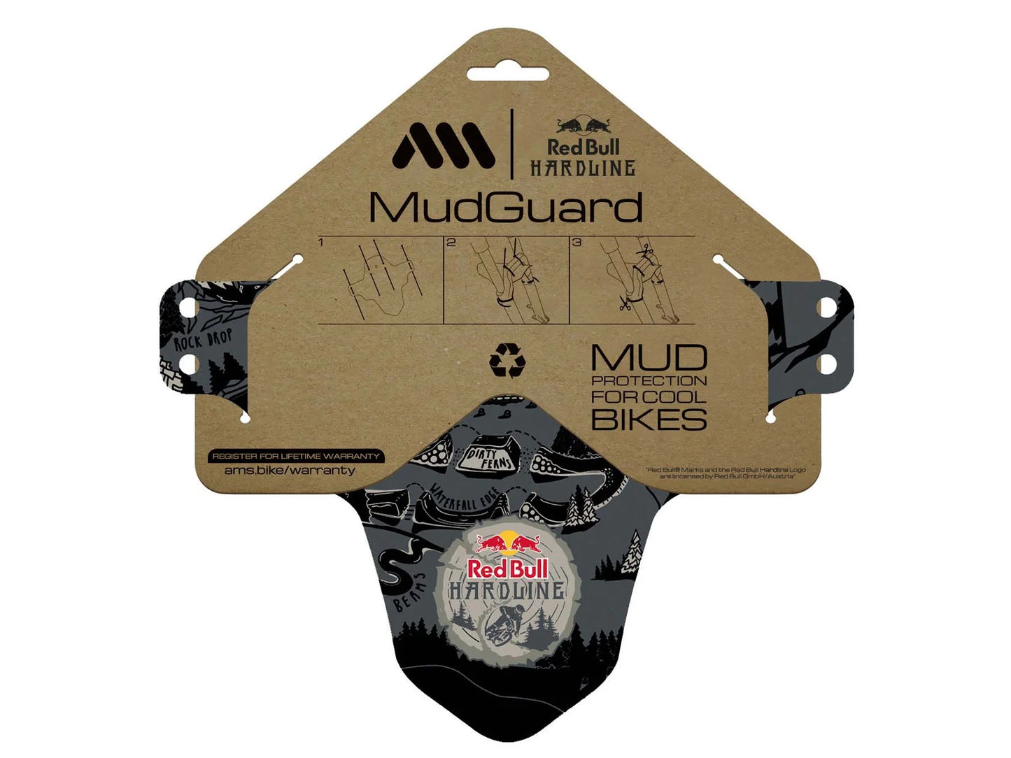 Garde-Boue ALL MOUNTAIN STYLE Red Bull Hardline