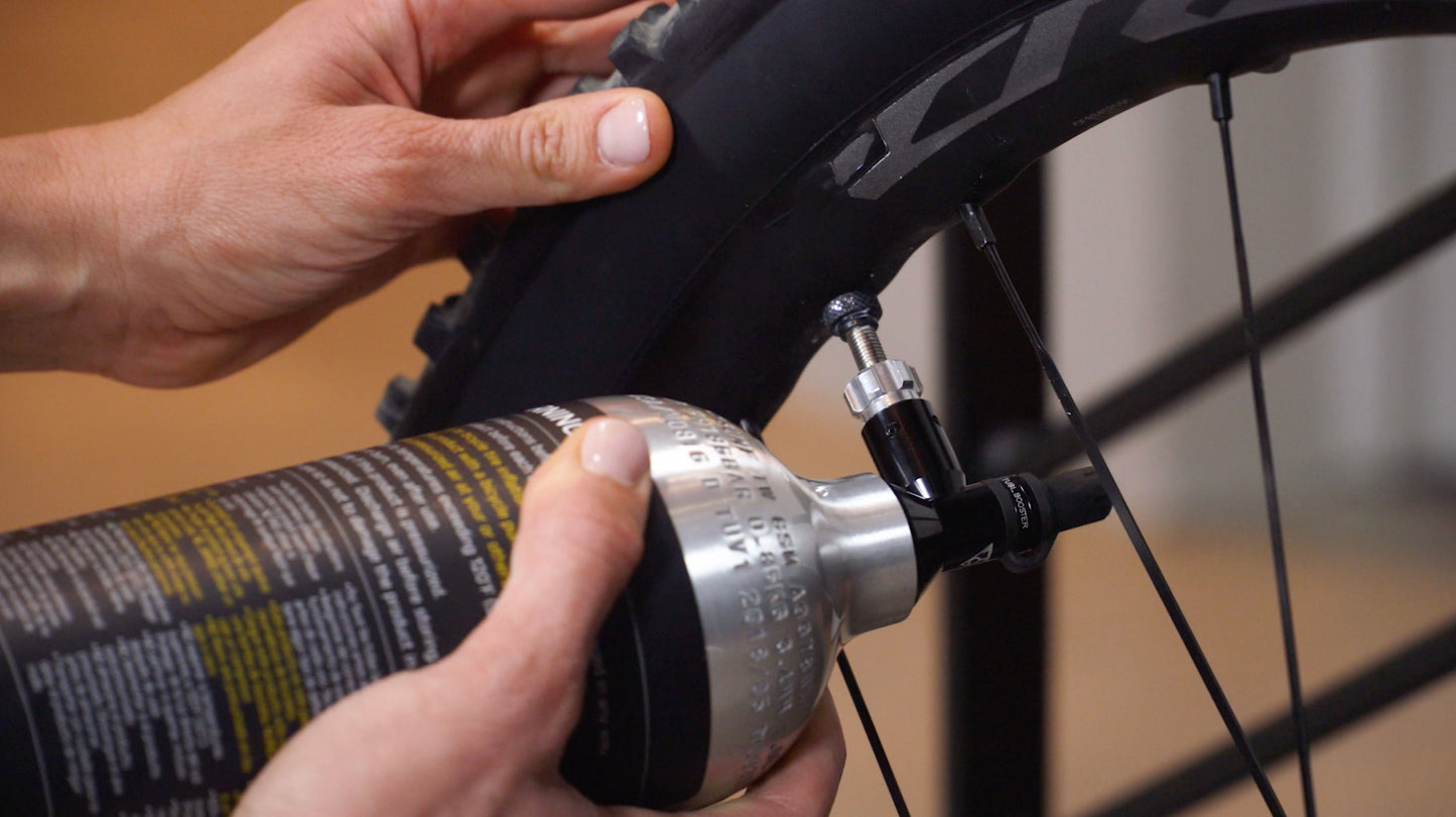 Tubeless kompressorbehållare TOPEAK TUBIBOOSTER