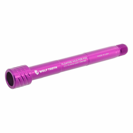 Eixo de Roda Dianteira WOLF TOOTH para Garfo FOX 36/38 15x110 mm Boost Violeta
