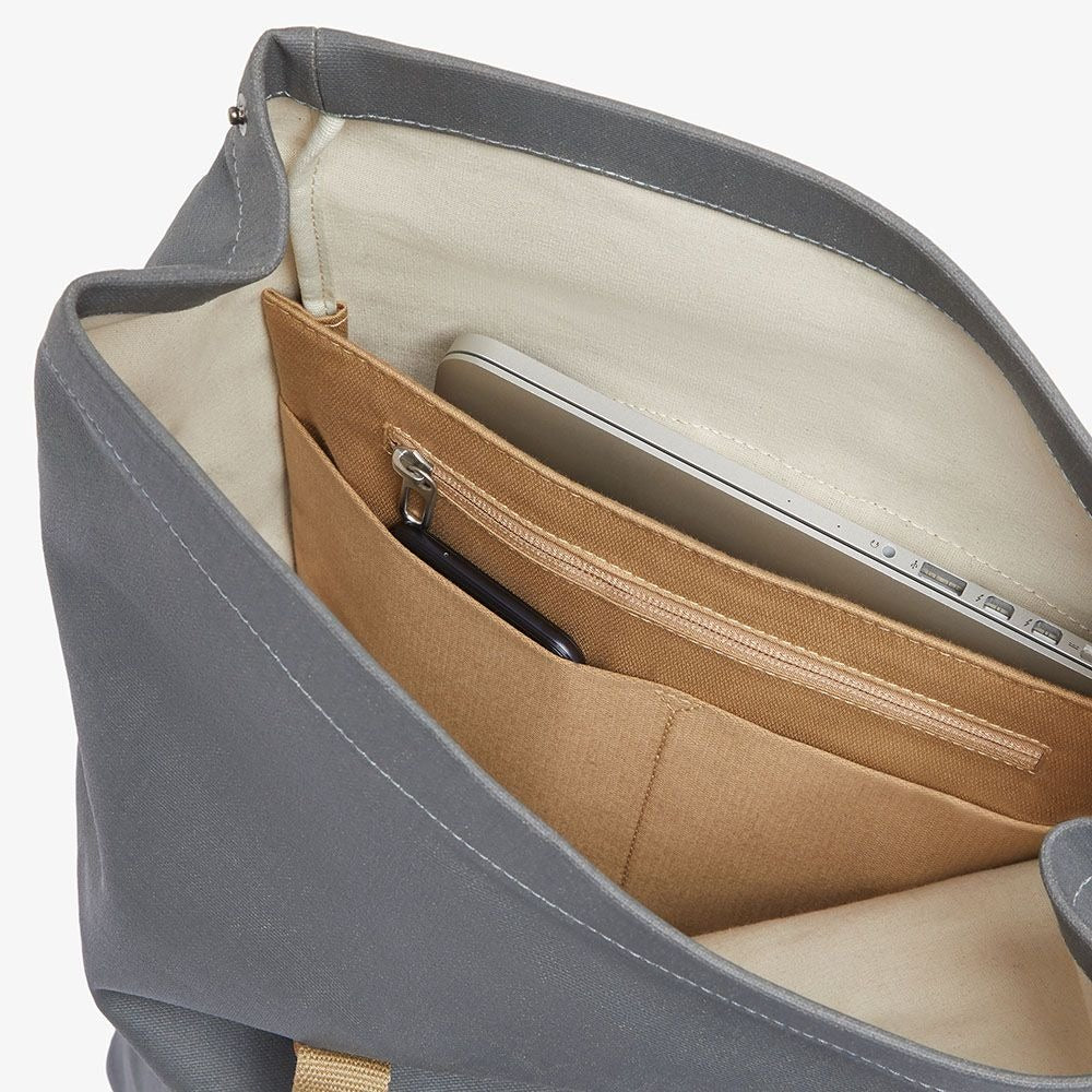 Batoh BROOKS PICKWICK COTTON CANVAS 12L Šedá