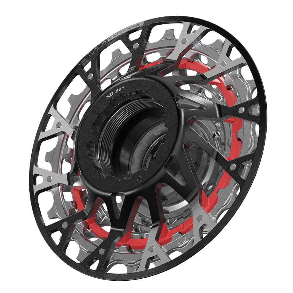 Kassette 7V SRAM XS-797 T-Type DH til XD-krop