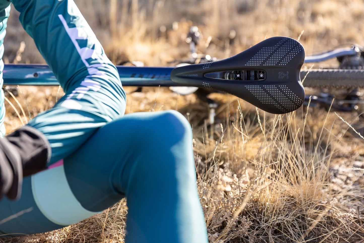 Selle WTB GRAVELIER Medium 140mm Rails Carbone