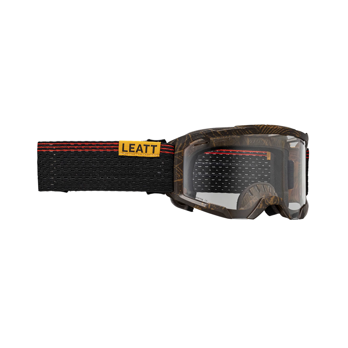 Masque LEATT VELOCITY 4.0 MTB X-FLOW Marron CLEAR 83 VLT