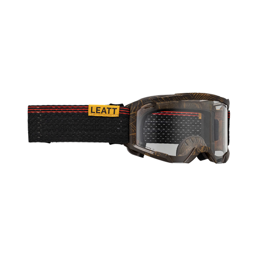 Masque LEATT VELOCITY 4.0 MTB X-FLOW Marron CLEAR 83 VLT